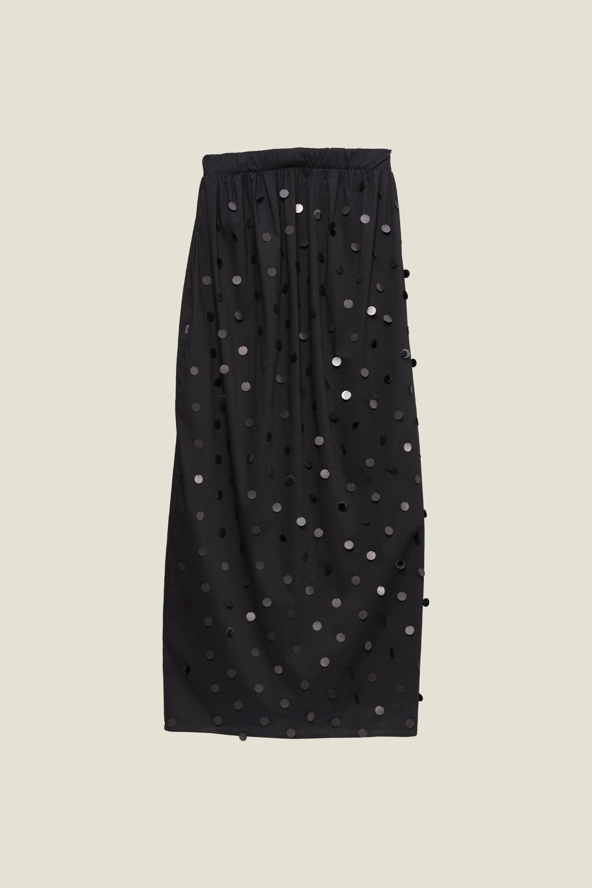 ABITO CON MAXI PAILLETTES TON SUR TON