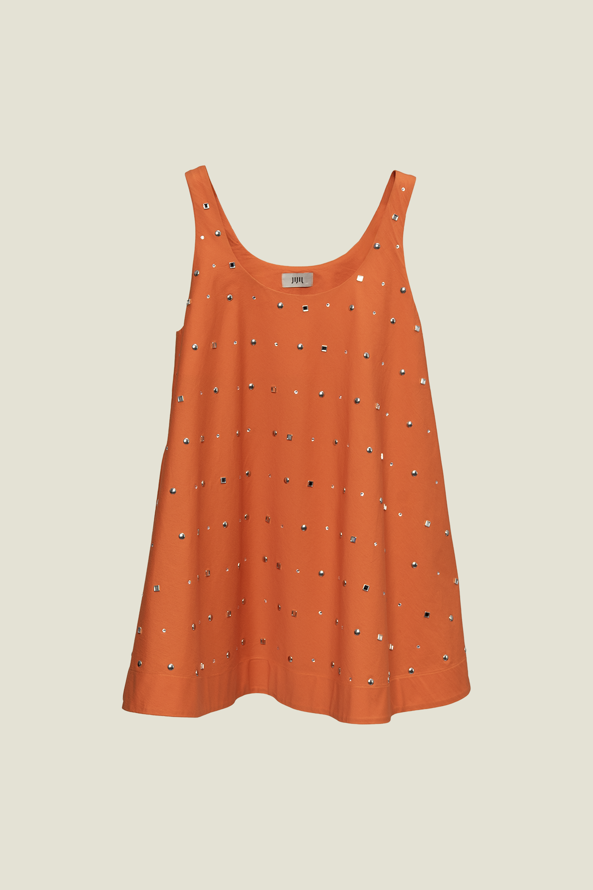 MINI DRESS CON APPLICAZIONI TERMOADESIVE