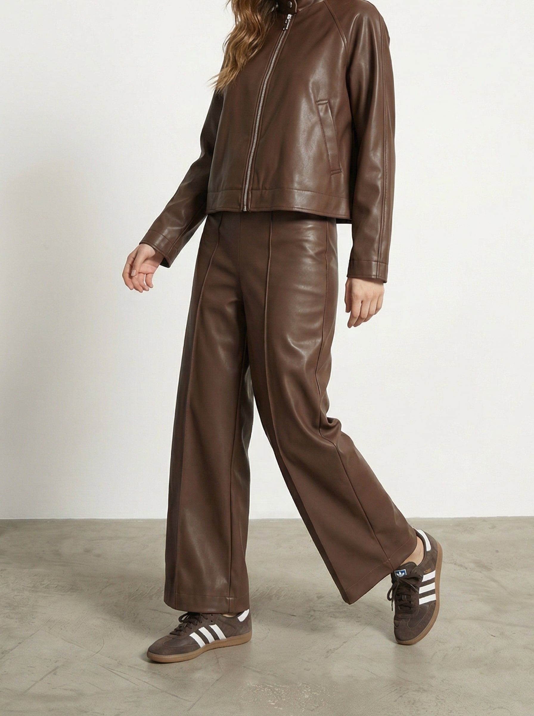 PANTALONE IN ECOPELLE