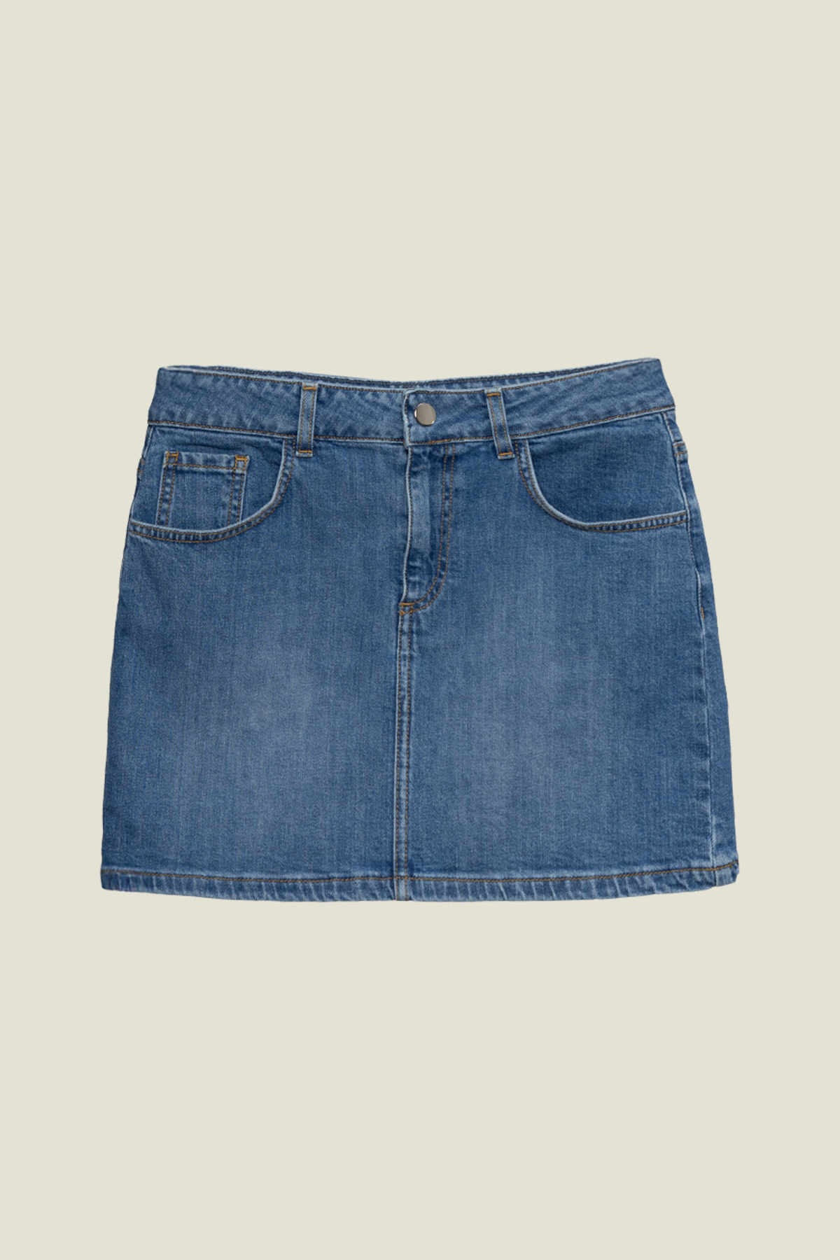 MINIGONNA IN DENIM A CINQUE TASCHE