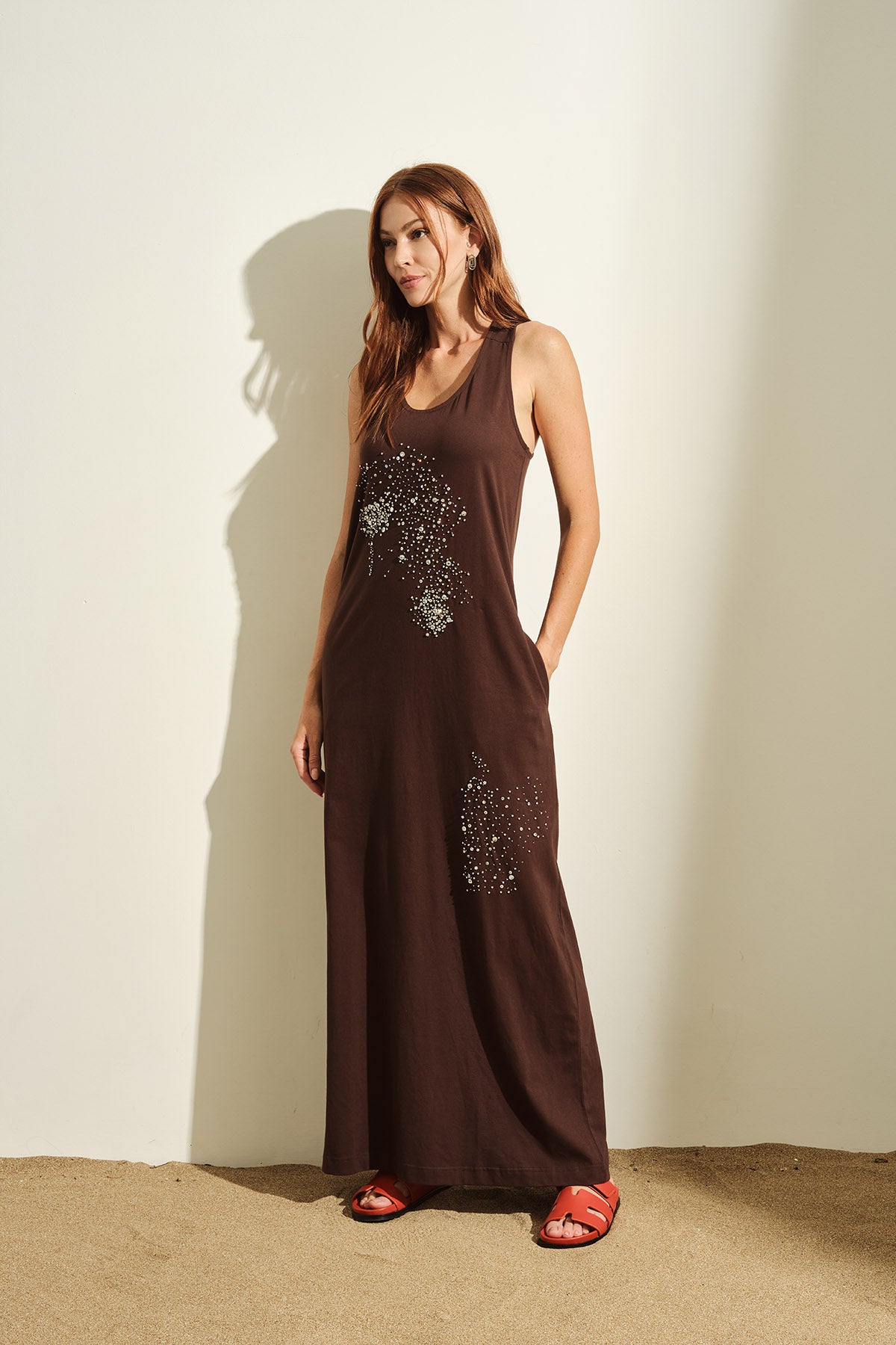 ABITO IN JERSEY CON STRASS