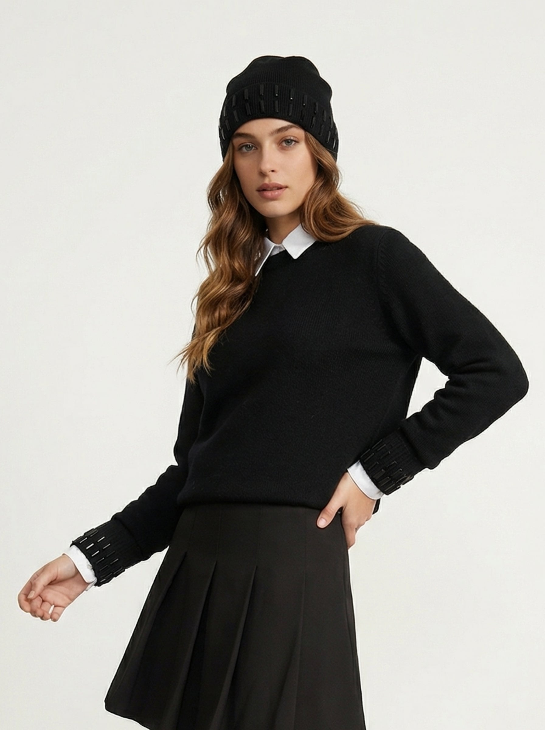 MAGLIONE GIROCOLLO IN MAGLIA